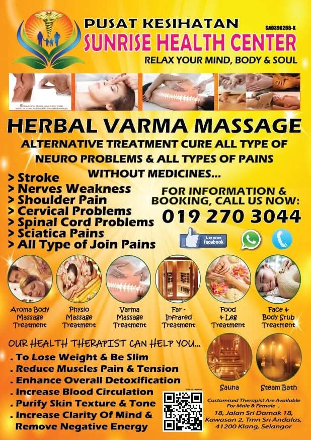 Sunrise Herbal Varma Massage Center
